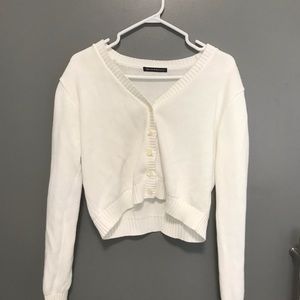 Brandy Melville Billie Sweater in White
